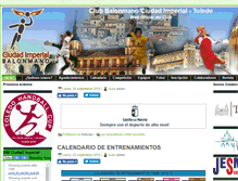 Tablet Screenshot of bmciudadimperial.com